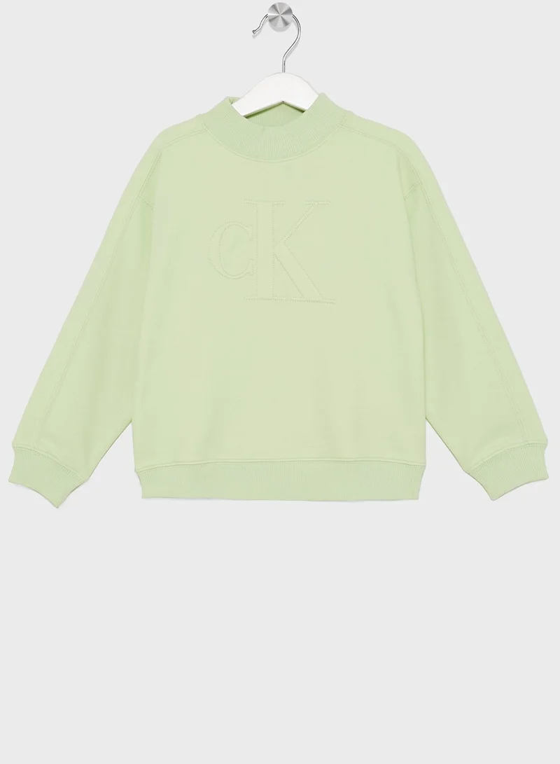 Calvin Klein Jeans Kids Logo Sweatshirt
