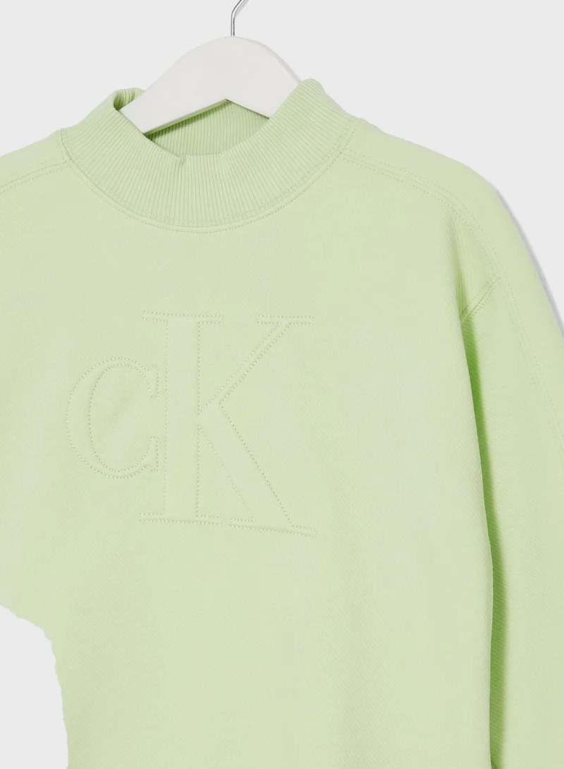 Calvin Klein Jeans Kids Logo Sweatshirt