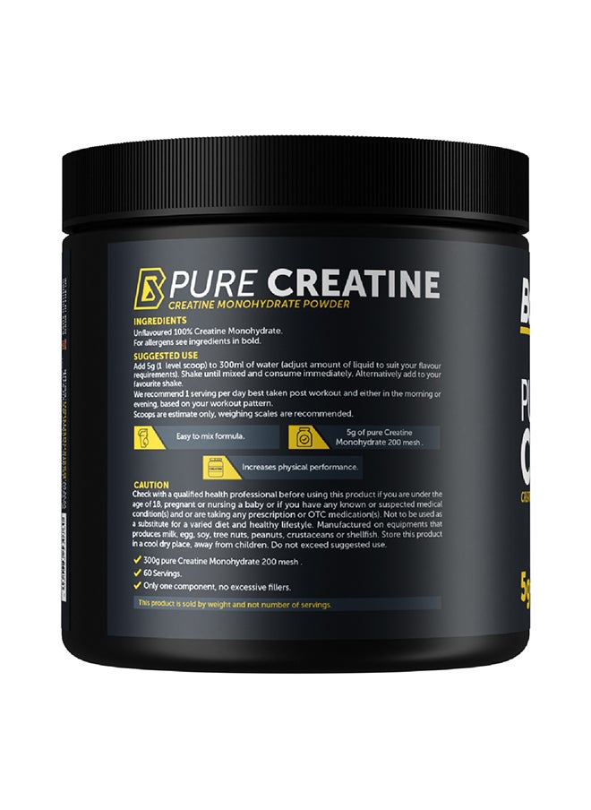 Basix - Pure Creatine Unflavored 300 Gm - Image 1