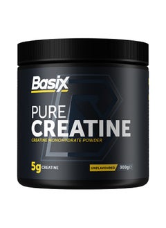 Basix Pure Creatine Unflavored 300 Gm  - Image 1