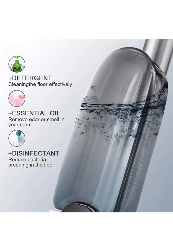 Microfibre Spray Mop with Reusable Pads and Refillable Bottle Dust Mop Suitable for All Tile Hardwood Laminate or Ceramic - Image 4