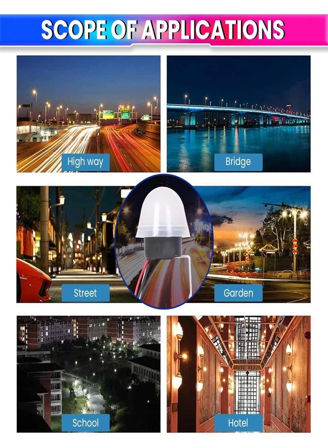 amiciSmart Automatic On/Off for Lights | Photocell Sensor for Light Control | 12V DC Street Light Controller - Image 2