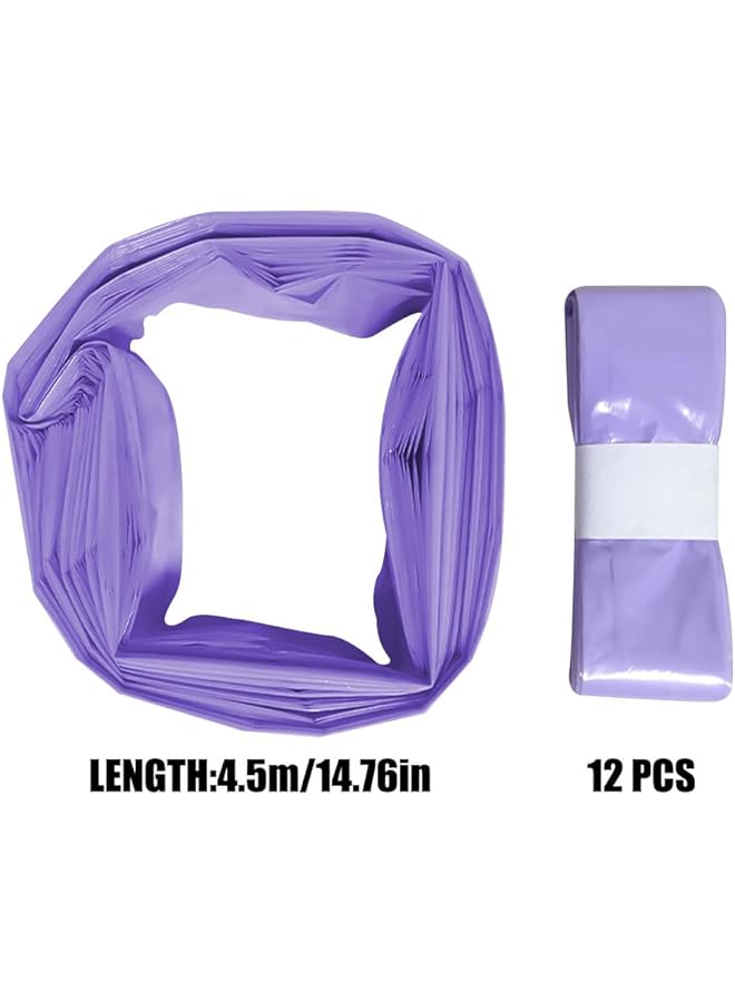 erorex Nappy Bin Refill 12Pcs Nappy Bags Bin Refill Holds Up To 280 Nappies Nappy Bin Bags Diaper Pail - Image 2