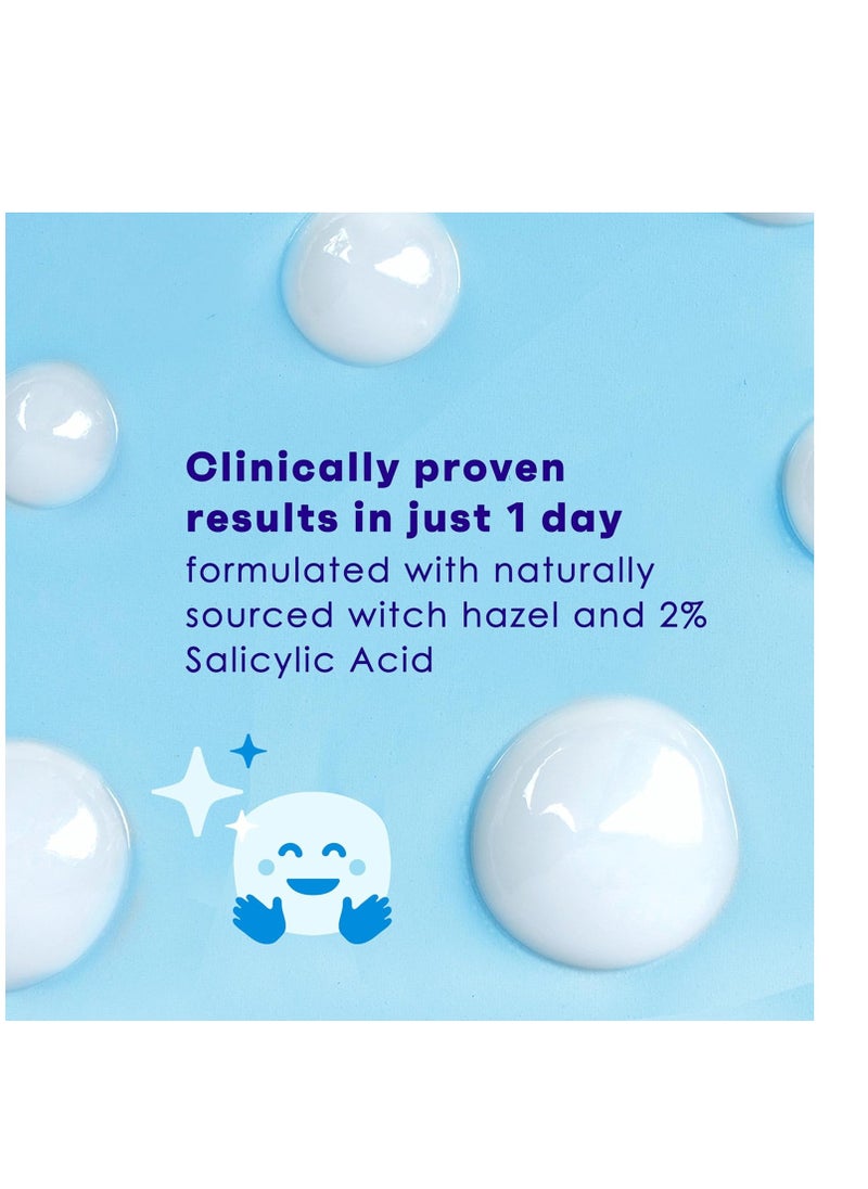 Clean & Clear - Clean & Clear Acne Spot Treatment Gel Cream with 2% Salicylic Acid, Oil-Free Topical Acne Treatment with Witch Hazel for Clinically Proven Results in 1 Day, Fragrance Free, 0.75 fl. oz - Image 1