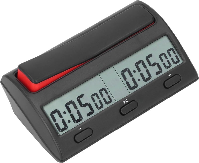 Chess Clock, Digital Timer with 7 Timing Functions, 38 Preset Rules, Intelligent Preservation, Flexible Operation, for Professional and Home Games, Weiqi, Chess Tournaments - Image 3