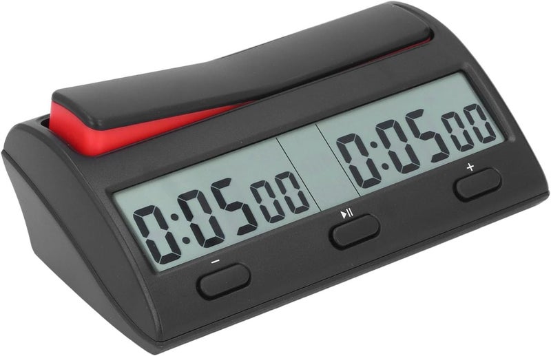 Chess Clock, Digital Timer with 7 Timing Functions, 38 Preset Rules, Intelligent Preservation, Flexible Operation, for Professional and Home Games, Weiqi, Chess Tournaments - Image 4