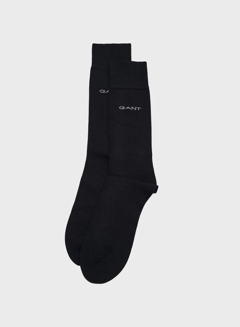 GANT Solid Crew Socks
