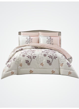 Bedding Comforter Set King Size, 6-Pcs Bed Set Fits 200x200 Cms -Printed Bedding Set-All Season- Brushed Microfiber (طقم مفرش سرير فندقي) - pzsku/Z50D2F4C17163656DD965Z/45/1747216133/6cd0567b-0c50-41e1-9c76-070f2ce4ee03