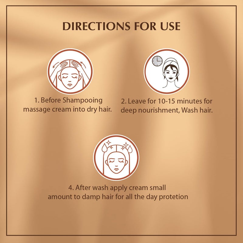 Vatika Naturals Styling Cream for Long, Curly, Dry, Color-treated Hair - with Coconut Blend, Hair & Combing Cream for Frizz-Free, Hydrated, Coconut & Lotion - Black Seed - 210ml - Image 4