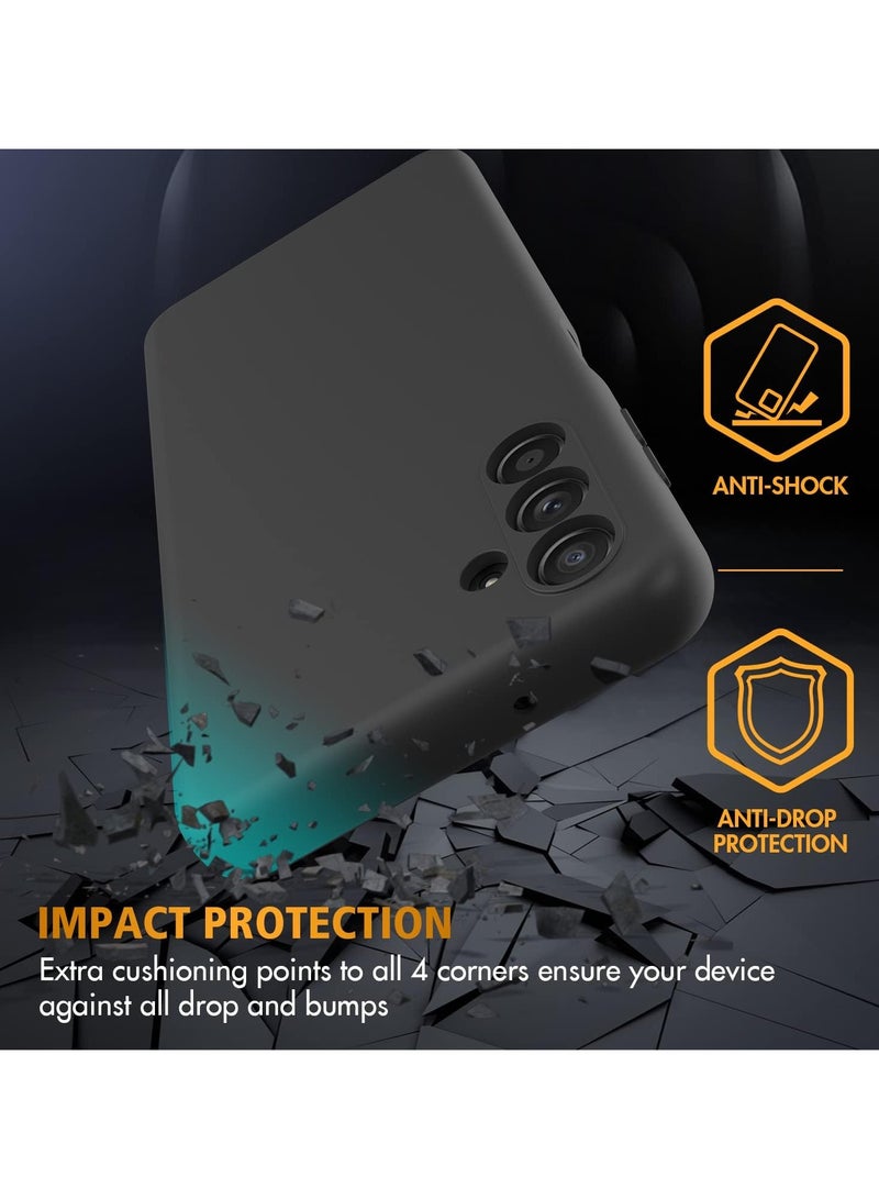 Samsung Galaxy A15 5G Case Cover Soft Silicone Slim fit TPU Case Light weight Back Cover Matte Finish Shockproof Cover Anti fingerprint Case Designed For Samsung Galaxy A15 5G - Image 3