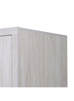 V2 Tisley 6 Door Wardrobe Extra Sturdy Closet Clothes Storage Cupboard Modern Design Space Saving Swing Door Cabinet For Bedroom L235Xw55Xh201.5Cm - L.Oak/White Faux Marble - pzsku/Z50D35060B20B505F49DCZ/45/_/1731934321/97be7462-8a57-4c85-9a90-32538152b552