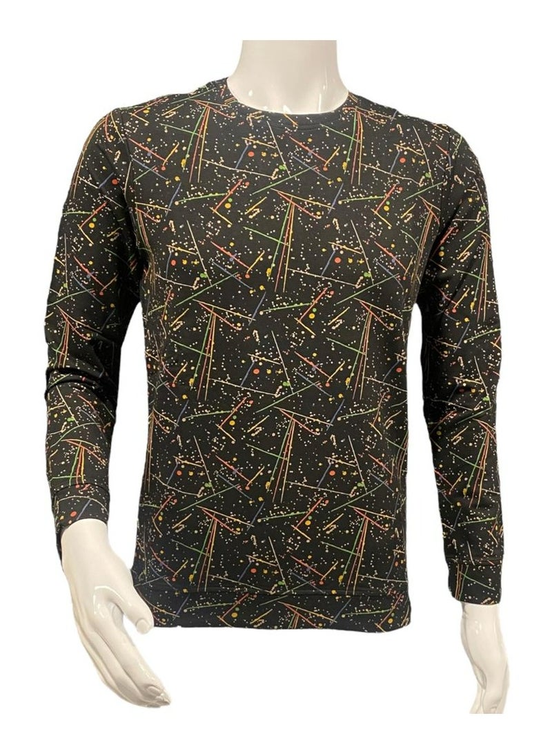 STRIPES Men's T-Shirt Regular Fit Long Sleeve  - Image 1