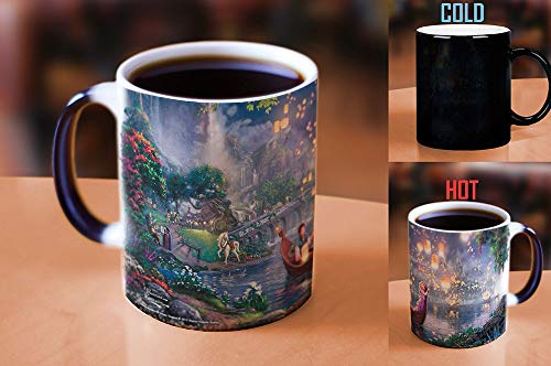 Morphing Mugs Disney - Tangled - Rapunzel - I See the Light - One 11 oz Morphing Mugs Color Changing Heat Sensitive Ceramic Mug – Image Revealed When HOT Liquid Is Added! - Image 2