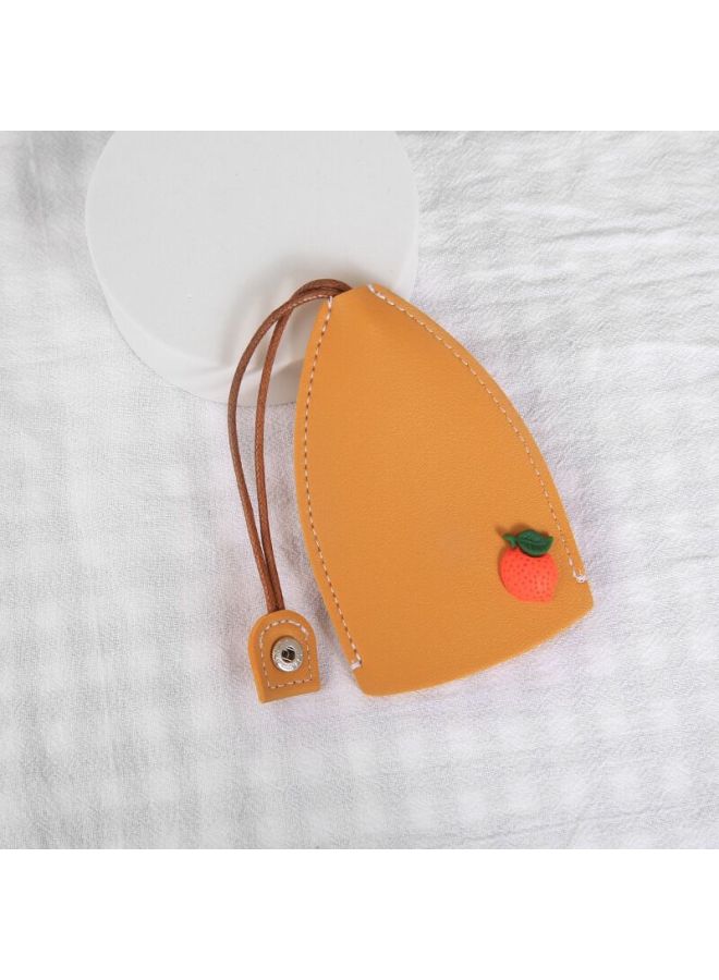 Korean Style Girl Heart Cartoon -out Key Case Creative Pu Leather Car Key Protective Cover Universal