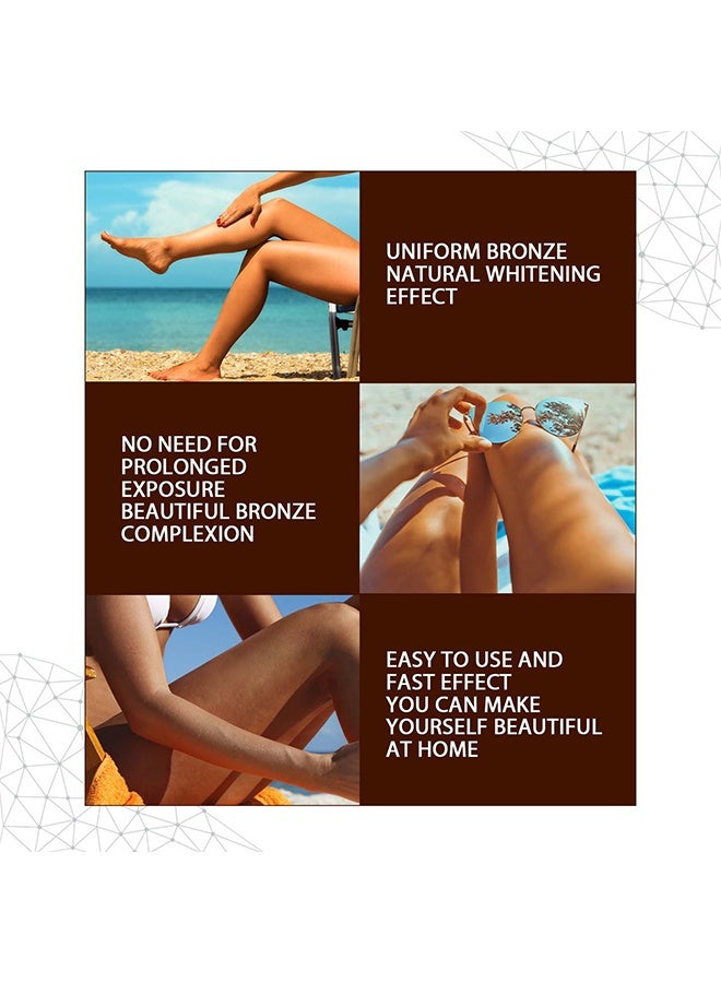 إيلهو بخاخ التسمير الذاتي الأصلي باللون البني الناعم ، رذاذ التسمير المكثف ، بخاخ مسرع التسمير ، مناسب لكراسي التشمس والشمس الخارجية ، كريم تسمير لكراسي الاستلقاء للتشمس والهواء الطلق ، تسمير الجسم الذاتي - Image 5