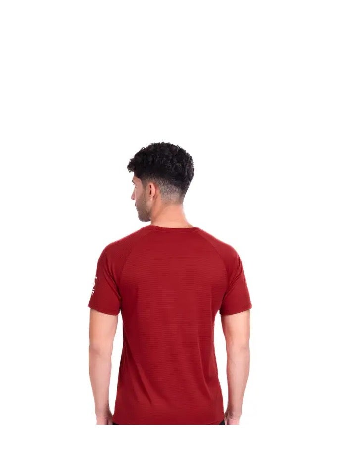 Li-Ning LINING RAGLAN ROUND NECK-T SHIRT- (RED) (ATST993-2-L) - Image 2