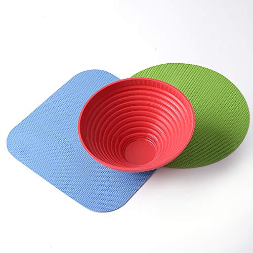 Hengke 3 set of HengKe Jar Gripper, 9 Pieces Multi-Purpose Reusable Rubber Gripper Jar Opener Gripper Rubber Jar,Gripper Pads Round Kitchen Coasters Multi-Purpose Bottle Lid Openers Fit for Most Bottles - Image 2