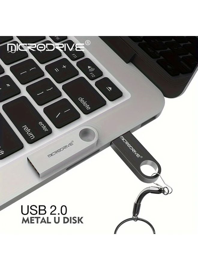 128GB Rose Color USB Flash Drive With Key Ring High Speed Pen Drive Memory Stick - Image 4