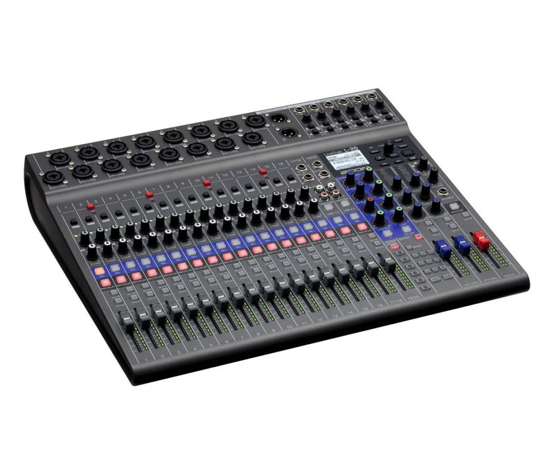 Zoom L-20 LiveTrak Digital Mixer Recorder - 20 Channels - Image 2