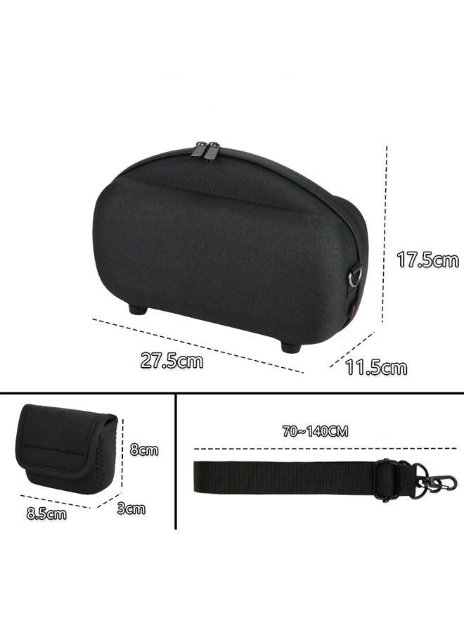 General Suitable for Bose Soundlink Max speakers, EVA zipper, hard case, audio shoulder strap, crossbody bag  - Image 4