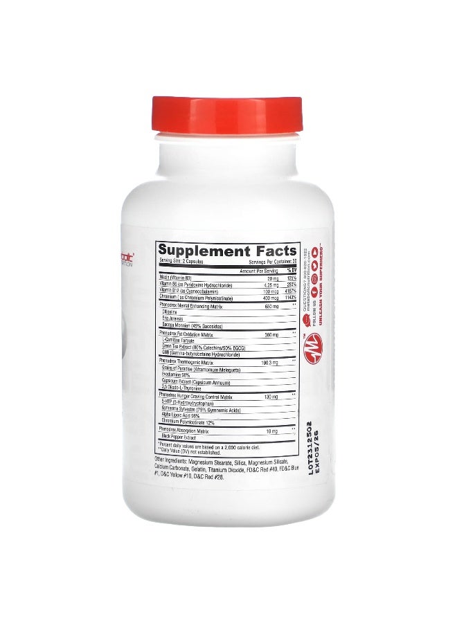 Metabolic Nutrition Metabolic Nutrition, Phenodrex, 60 Capsules  - Image 2