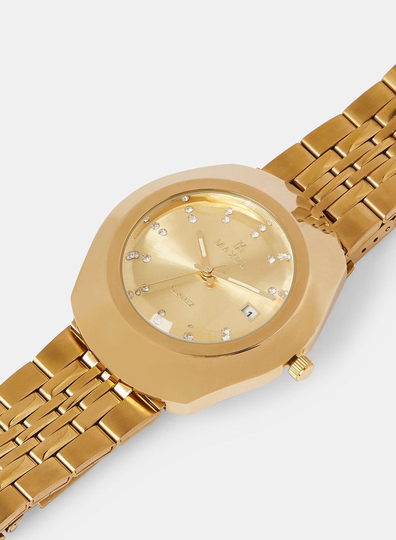 Maxel ساعة يد أنالوج مميزة للرجال من ديستار هيريتاج MX598 - 38 مم - Image 3