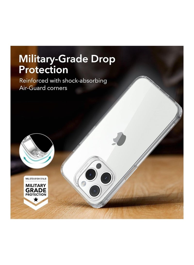 Clear Case for iPhone 15 Pro Max, Shockproof Slim Transparent TPU Phone Cover, Yellowing-Resistant, Zero Series - Image 3