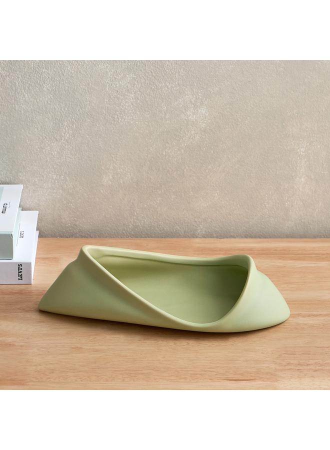 Cambria Baby Ceramic Modern Look Platter 29.5X13.2X8 Cm  - Image 1