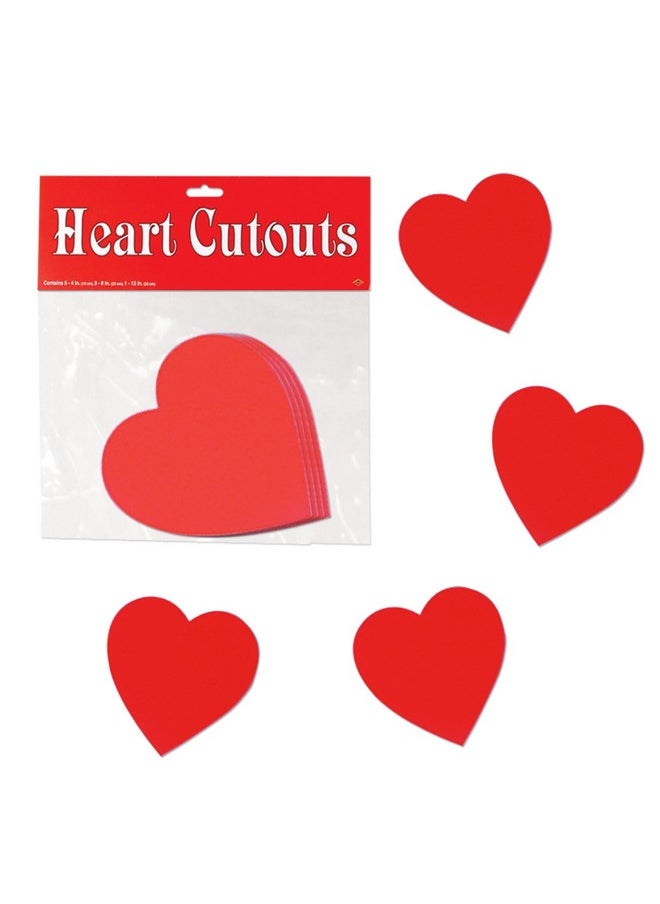 Beistle Printed Heart Cutouts, 4”, Red, 10 Piece Pack - pzsku/Z50D42E2C0B21914FD799Z/45/_/1741329979/c4a86c32-3686-475d-8c1b-b49d4ca17ac8