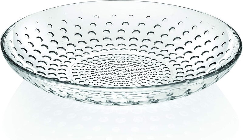 Barski طبق زجاجي بارسكي للحساء والحلويات والمعكرونة - مجموعة مصممة من 4 أطباق بقطر 82 سم - صنع في أوروبا - Image 2