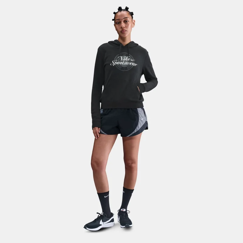 Nike Black Women's Sportswear Club Fleece Hoodie for Women | Best Price UAE