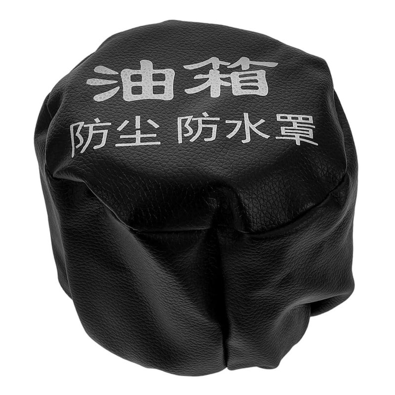 Gas Tank Cap Cover Universal For Trucks Automotive Fuel Accessories Waterproof Dustproof Seal Black - Image 2