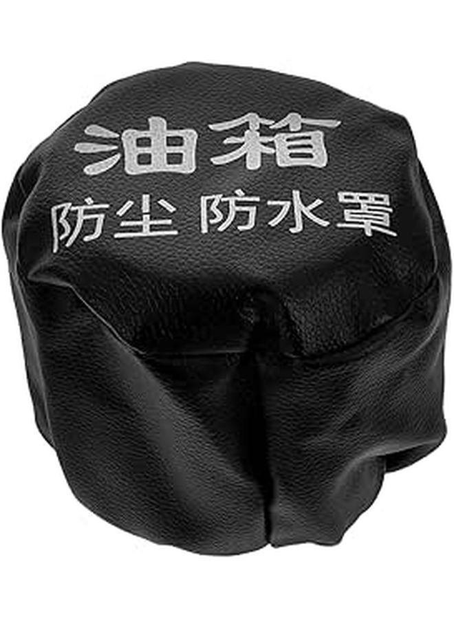 Gas Tank Cap Cover Universal For Trucks Automotive Fuel Accessories Waterproof Dustproof Seal Black - Image 1