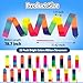 HAPMARS 20 Pack Ribbon Dancing Wands for Kids Rainbow Dance Ribbon StreamersPrincess Party Favors Supplies DecorationsGirls Artistic Gymnastics Twirling Ribbon StickGymnastics Goodie Bag Stuffers - Image 2