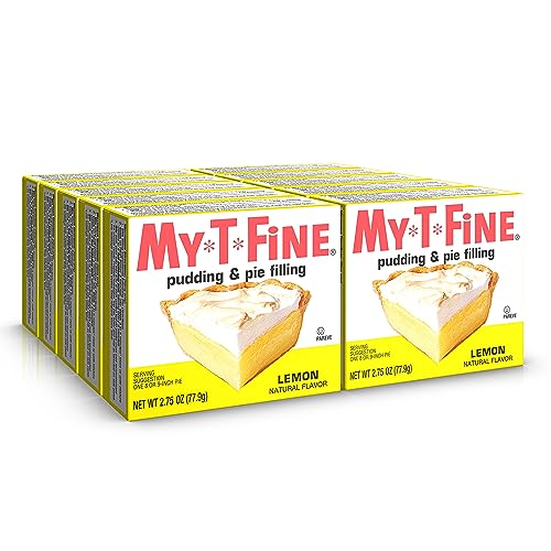 My-T-Fine My T Fine Pudding, Lemon, 2.75 Ounce (Pack of 12) - Image 1