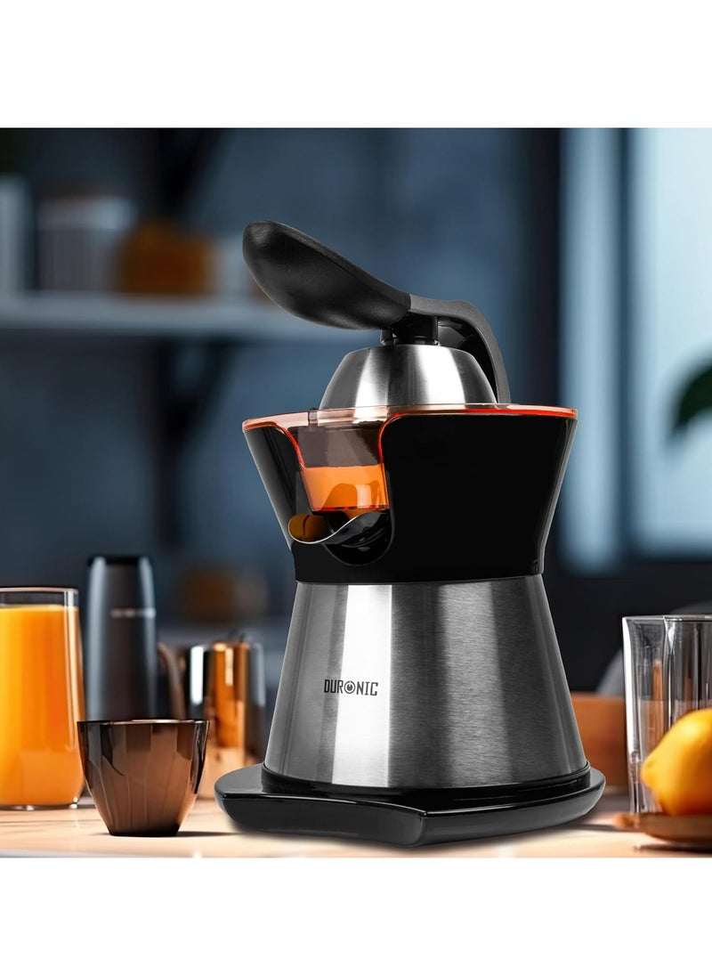 Duronic - JE304 Electric Citrus Juicer 300W | Adjustable Filter & Dual Cone for Orange, Lemon, Lime, Grapefruit - Image 1