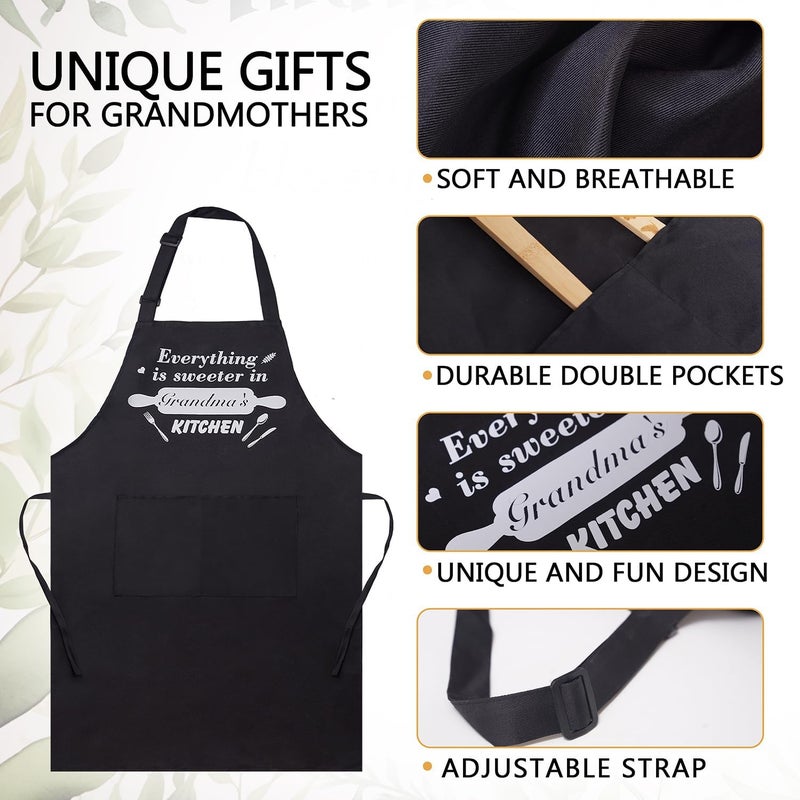 Ztl Cutting Board Gift for Grandma, Grandma Gifts from Grandkids, for Gigi Mimi Grandmother Kitchen Gifts Cutting Board Set, Mothers Day Christmas Thank You Gifts (6PCS) - Image 3