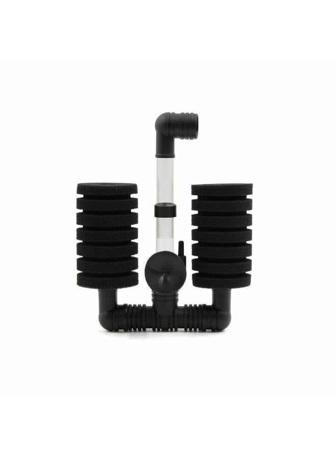 B&K – فلتر هواء حوض السمك، فلتر إسفنجي مزدوج، إسفنجة مرشحة بيولوجية، إسفنجة بيتا مربي الروبيان، حوض السمك المقلي - Image 1