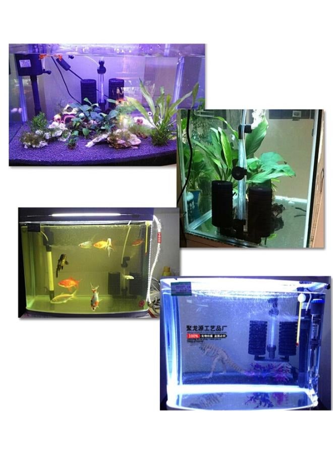 B&K – فلتر هواء حوض السمك، فلتر إسفنجي مزدوج، إسفنجة مرشحة بيولوجية، إسفنجة بيتا مربي الروبيان، حوض السمك المقلي - Image 5