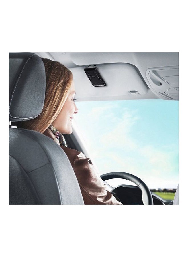 NIBEMINENT Bluetooth Hands-free Car Kit With Charger For Smartphones Black  - Image 2