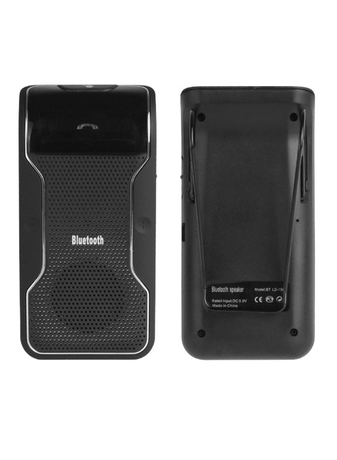 NIBEMINENT Bluetooth Hands-free Car Kit With Charger For Smartphones Black  - Image 5