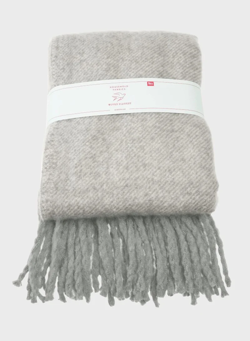 Rex London Ultra Soft Woven Blanket (127 X 152Cm)
