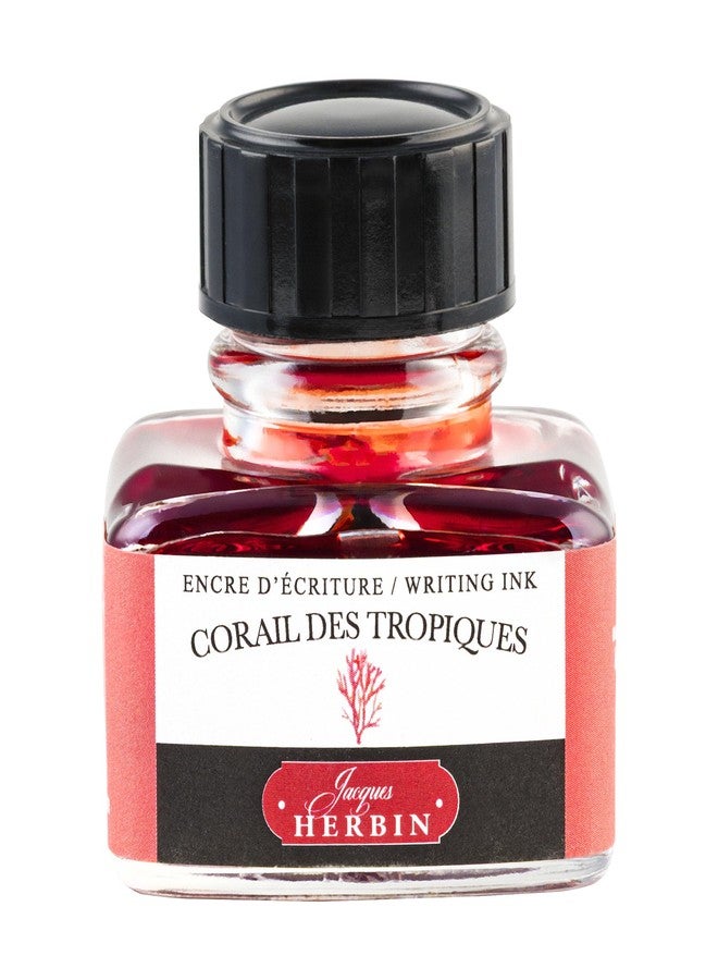 Jacques Herbin Herbin"D Ink Bottle (Corail des Tropiques - 30ML) 13059T - Image 1