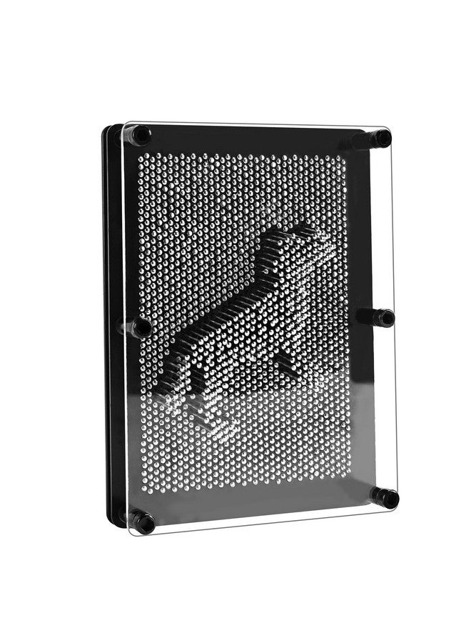 MICKYU Large Metal 3D Pin Art Board Games Toys, Autism Sensory Toys for Kids 8-12, Gifts for Autistic Children - Image 1