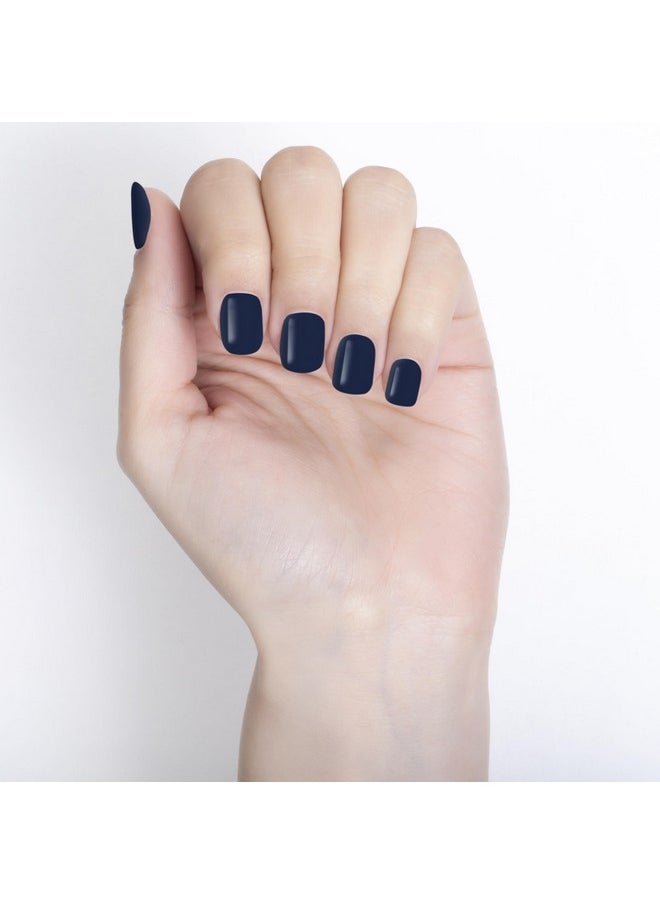 SensatioNail - Gel Nail Polish - At Home Gel Quick-Cure Polish - Glossy, Long-Lasting, No Dry Time - Lasts Up To 2 Weeks - Black To Basics - 7.39 Ml/0.25 Fl Oz - Image 1