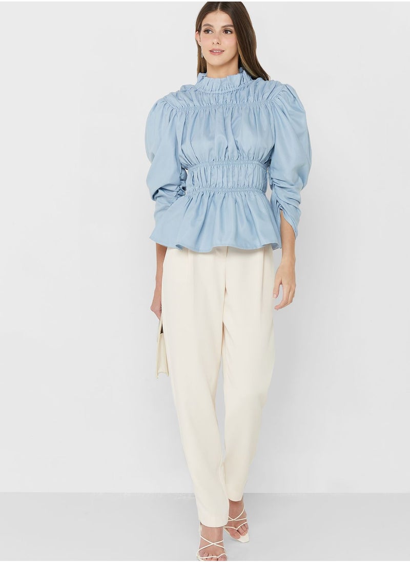 Daria Elastic Panel Top