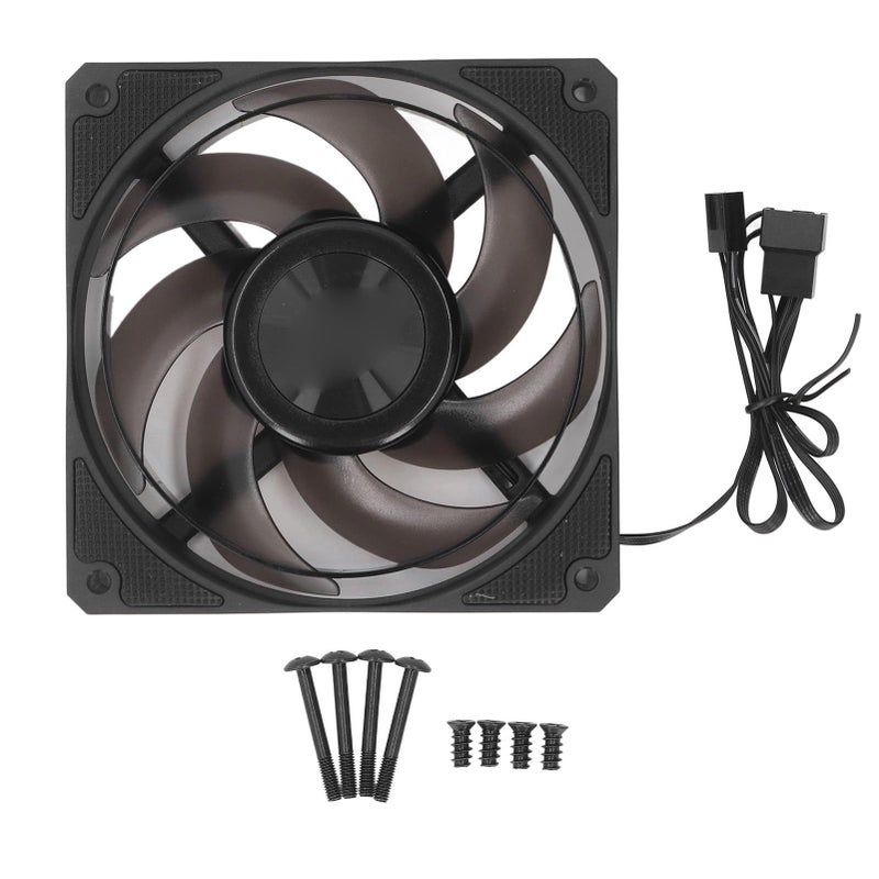 120mm Computer Case Fan High Performance Cooling PWM 4 Pin 2200RPM - Image 2