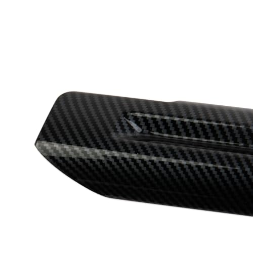 Fewshaw Inner Door Handrail Handle Cover Trim for 20152026 Ford Mustang Carbon Fiber Style - Image 3
