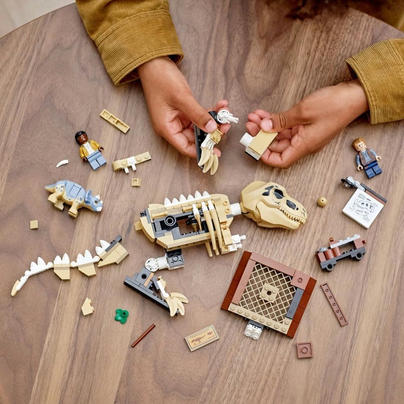 LEGO Jurassic World T. rex Dinosaur Fossil Exhibition 76940 Building Kit (198 Pieces) - Image 4