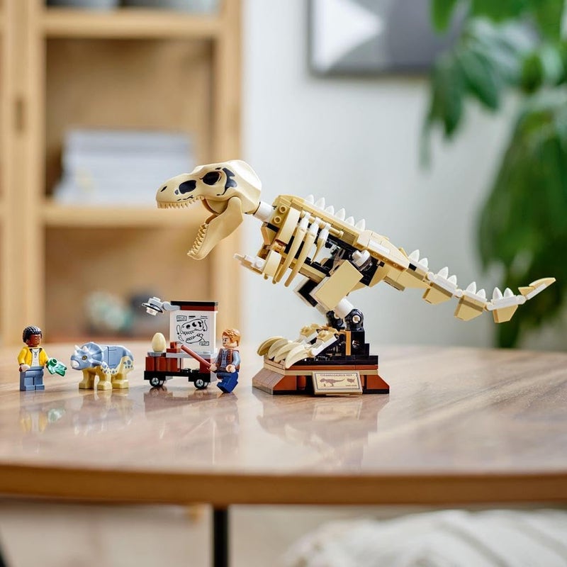 LEGO Jurassic World T. rex Dinosaur Fossil Exhibition 76940 Building Kit (198 Pieces) - Image 5